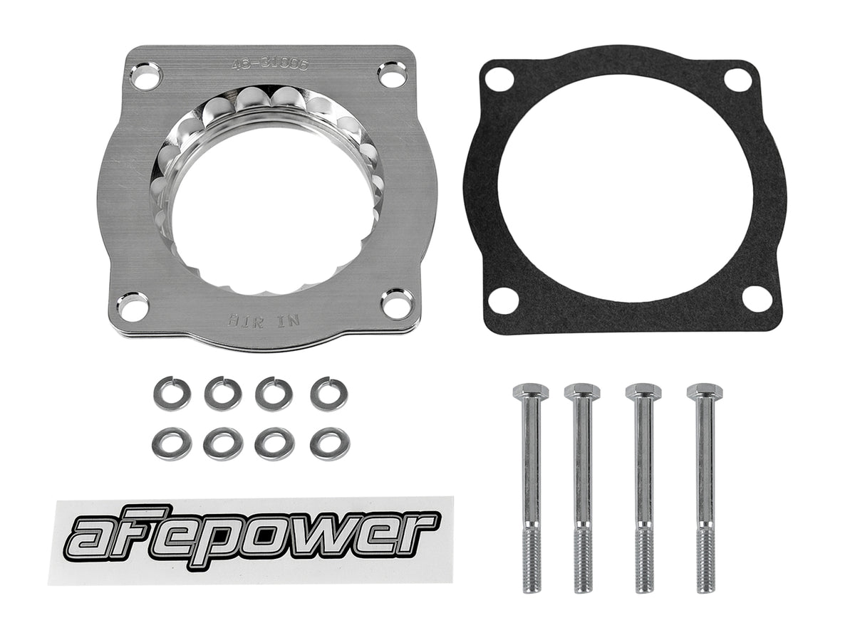 aFe Silver Bullet Throttle Body Spacer Kit | BMW 5 Series (E60) V8-4.8L (06-10) (46-31006)