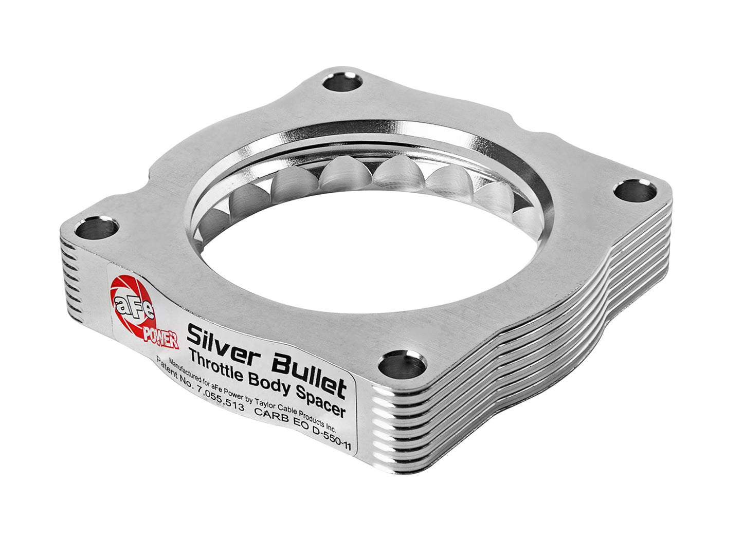 aFe Silver Bullet Throttle Body Spacer Kit | BMW 335i (12-15) / 435i (14) (46-31007)