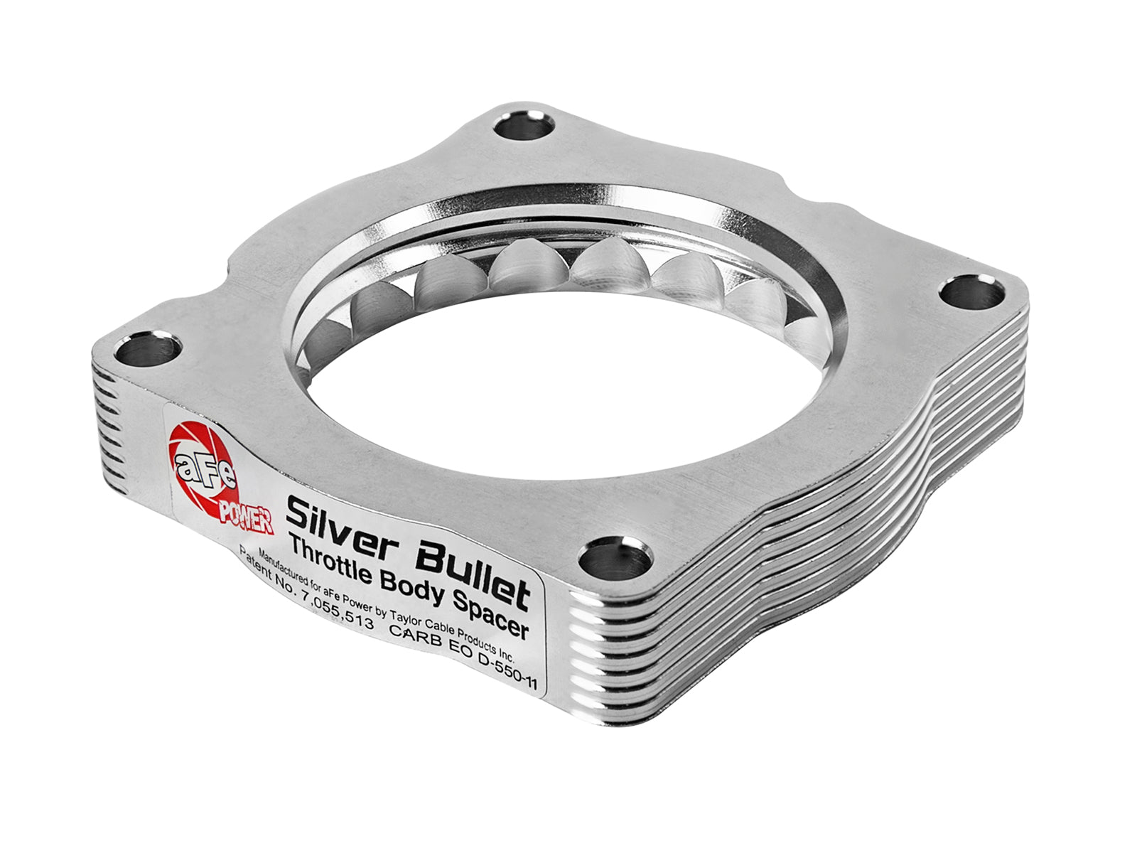 aFe Silver Bullet Throttle Body Spacer Kit | BMW 335i (12-15) / 435i (14) (46-31007)