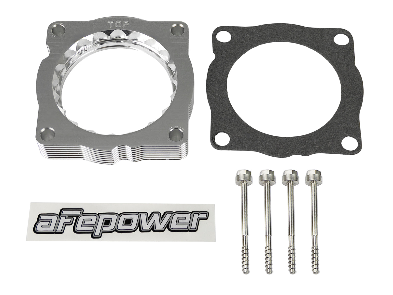 aFe Silver Bullet Throttle Body Spacer Kit | BMW 335i (12-15) / 435i (14) (46-31007)