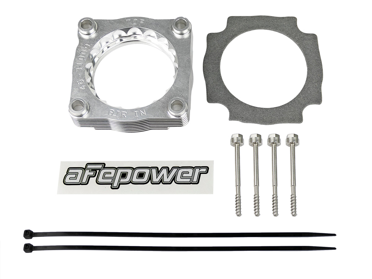 aFe Silver Bullet Throttle Body Spacer Kit | BMW 328i (12-15) (46-31009)