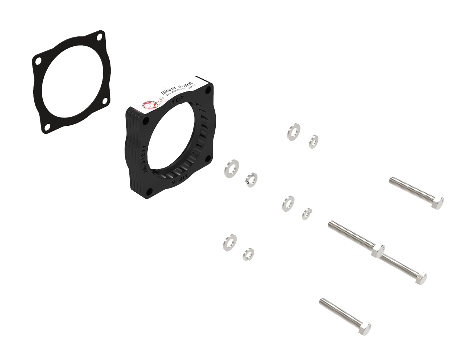 aFe Silver Bullet Throttle Body Spacer | BMW 328i L6-3.0L (E90/E91/E92/E93) (07-13) (46-31011)
