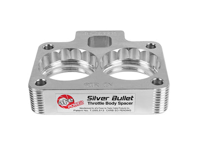 aFe Silver Bullet Throttle Body Spacer Kit | Dodge Trucks V8 5.2L/5.9L (94-01) (46-32001)