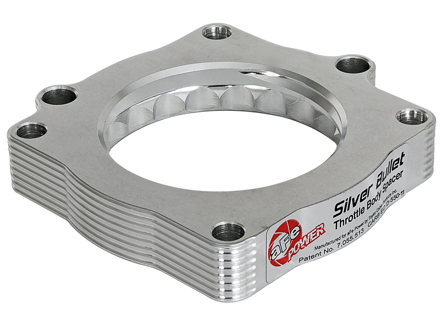 aFe Silver Bullet Throttle Body Spacer Kit | Dodge Challenger SRT8 (11-12) V8-6.4L (46-32007)