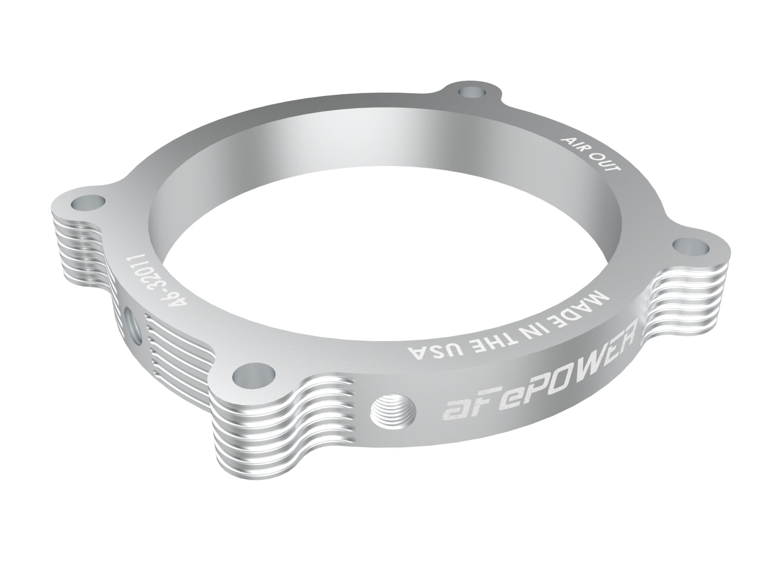 aFe Silver Bullet Throttle Body Spacer | Ram 1500 TRX 2021 V8-6.2L (46-32011)