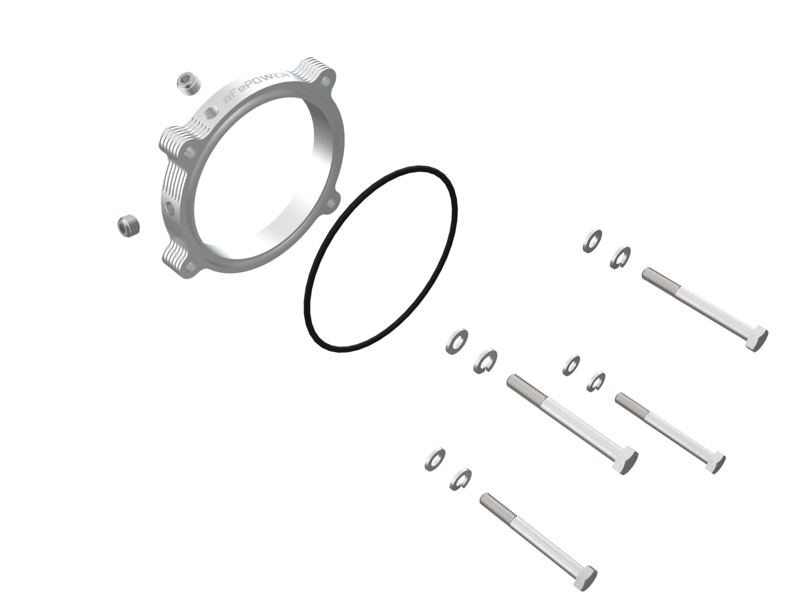 aFe Silver Bullet Throttle Body Spacer | Ram 1500 TRX 2021 V8-6.2L (46-32011)