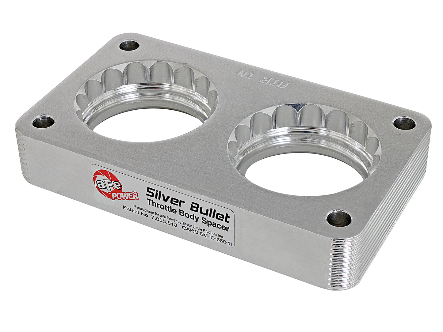 aFe Silver Bullet Throttle Body Spacer Kit | Ford Trucks V10-6.8L (99-04) (46-33005)