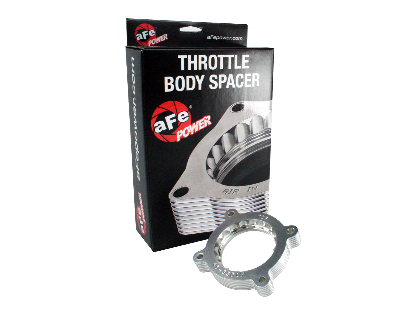 aFe Silver Bullet Throttle Body Spacer Kit | Ford F-150 11-12 V6 3.5L EcoBoost (46-33017)
