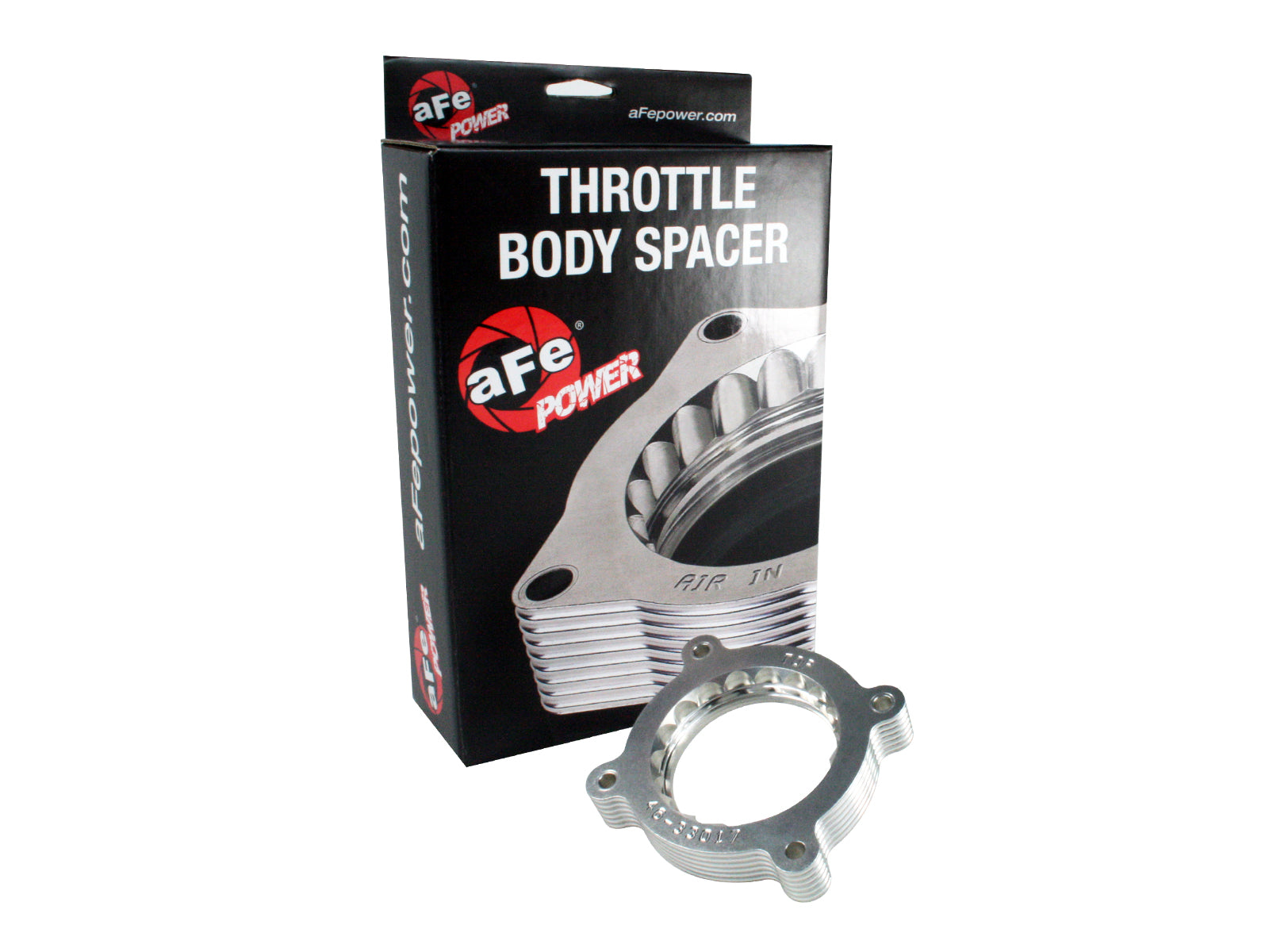 aFe Silver Bullet Throttle Body Spacer Kit | Ford F-150 11-12 V6 3.5L EcoBoost (46-33017)
