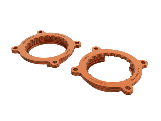 aFe Silver Bullet Throttle Body Spacer | Ford Mustang GT/Dark Horse V8 5.0L (24) (46-33026N)