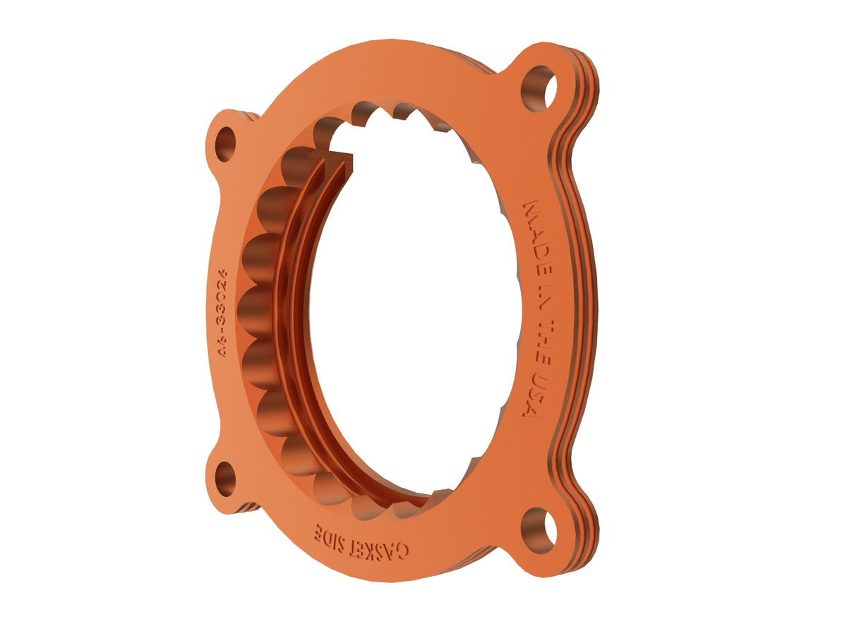 aFe Silver Bullet Throttle Body Spacer | Ford Mustang GT/Dark Horse V8 5.0L (24) (46-33026N)