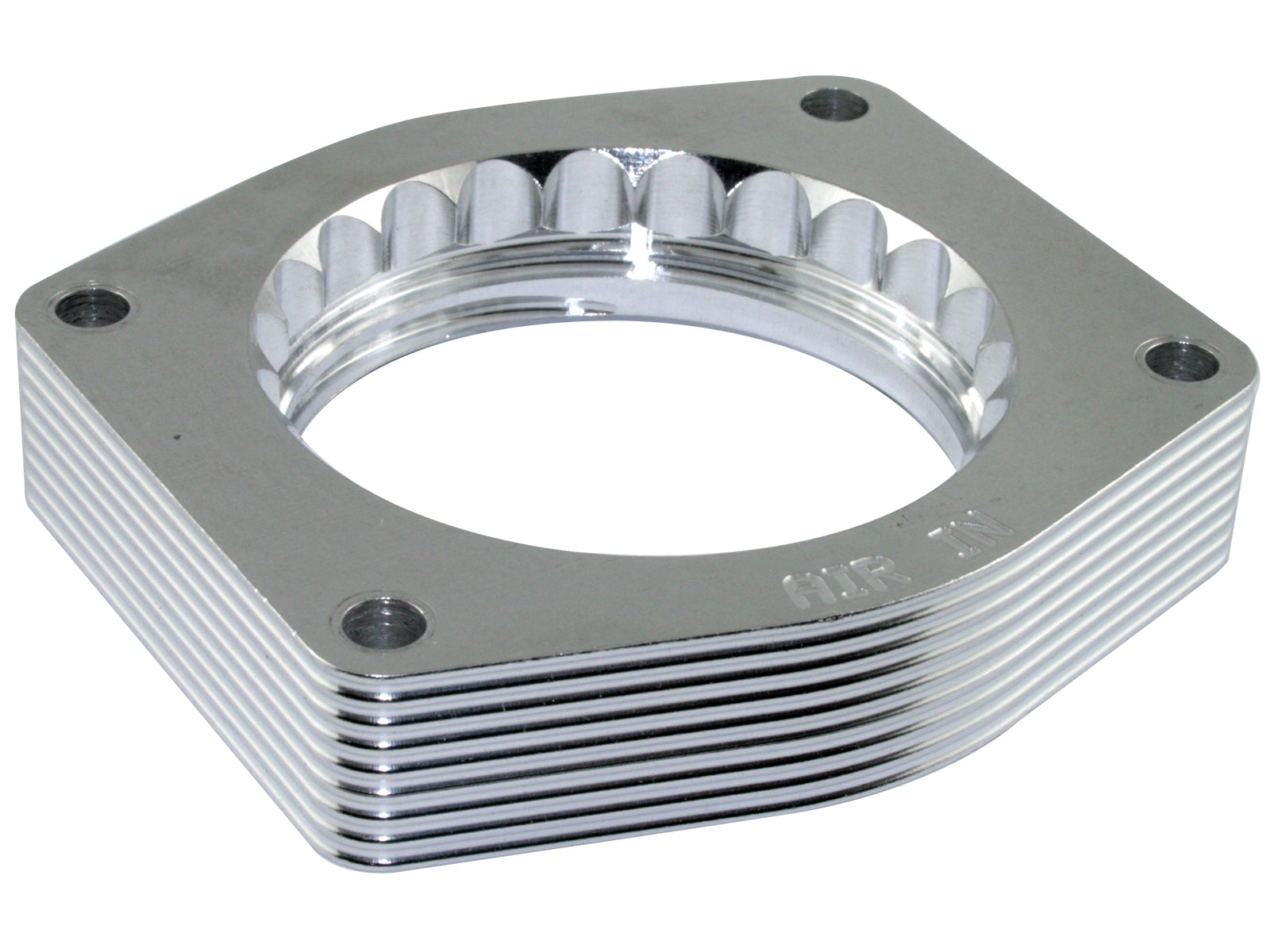 aFe Silver Bullet Throttle Body Spacer Kit | GM Trucks & SUVs V8 4.8/5.3/6.2L (07-11) (46-34003)