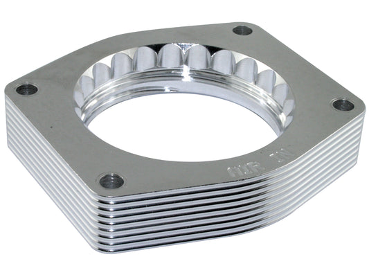 aFe Silver Bullet Throttle Body Spacer Kit | GM Trucks & SUVs V8 4.8/5.3/6.2L (07-11) (46-34003)