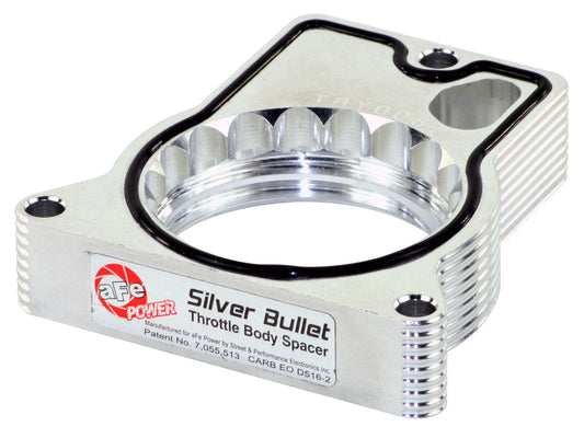 aFe Silver Bullet Throttle Body Spacer Kit | GM C/K 1500/2500/3500 (96-00) V8 5.0L/5.7L (46-34005)