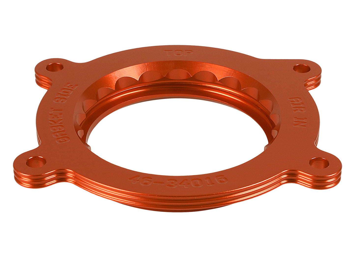 aFe Silver Bullet Throttle Body Spacer | GM Trucks 1500 V8-6.2L (14-19) (46-34016)
