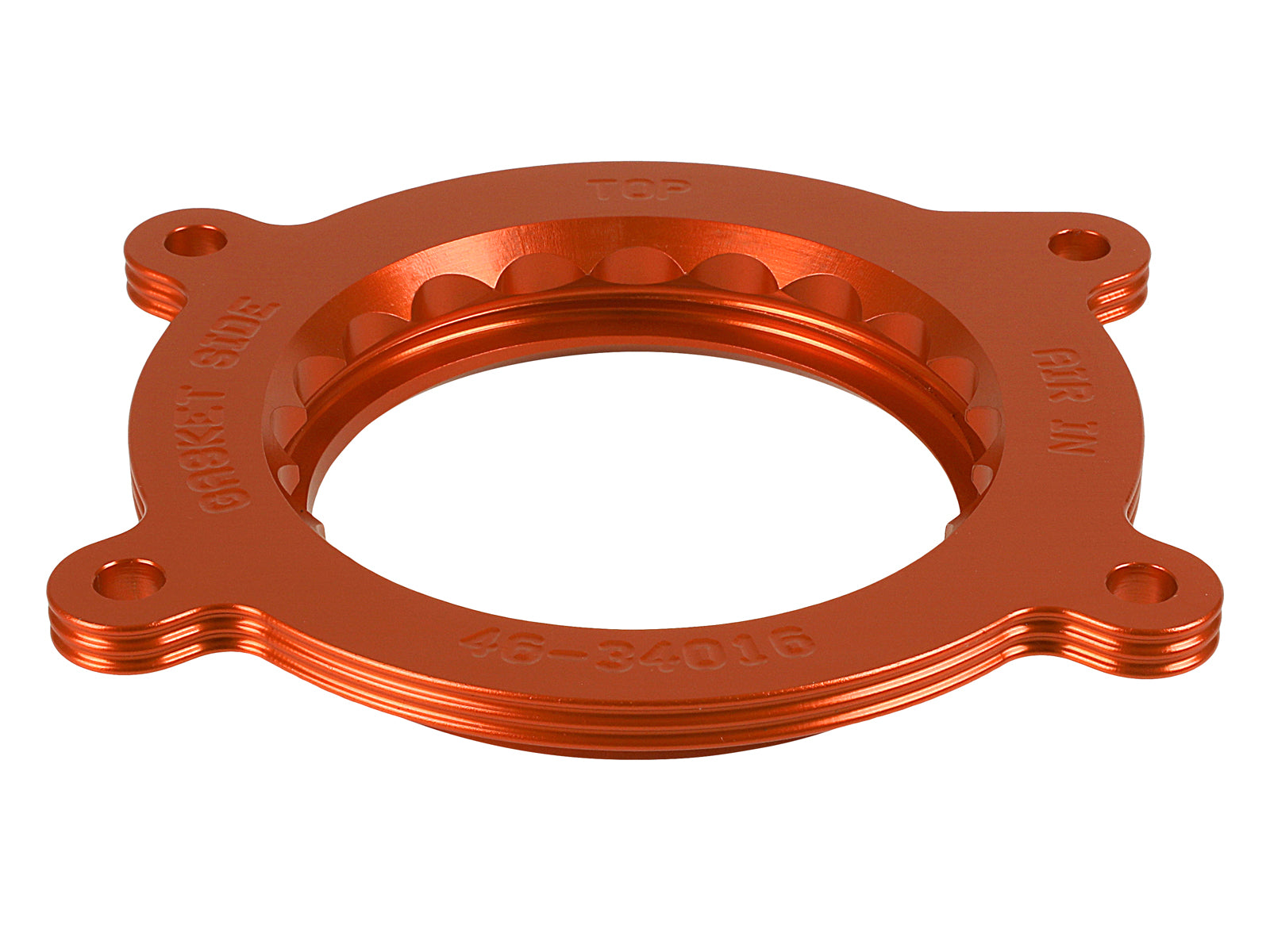 aFe Silver Bullet Throttle Body Spacer | GM Trucks 1500 V8-6.2L (14-19) (46-34016)