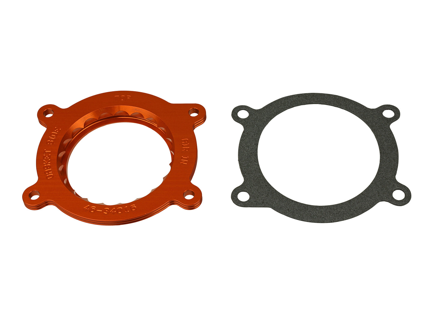 aFe Silver Bullet Throttle Body Spacer | GM Trucks 1500 V8-6.2L (14-19) (46-34016)