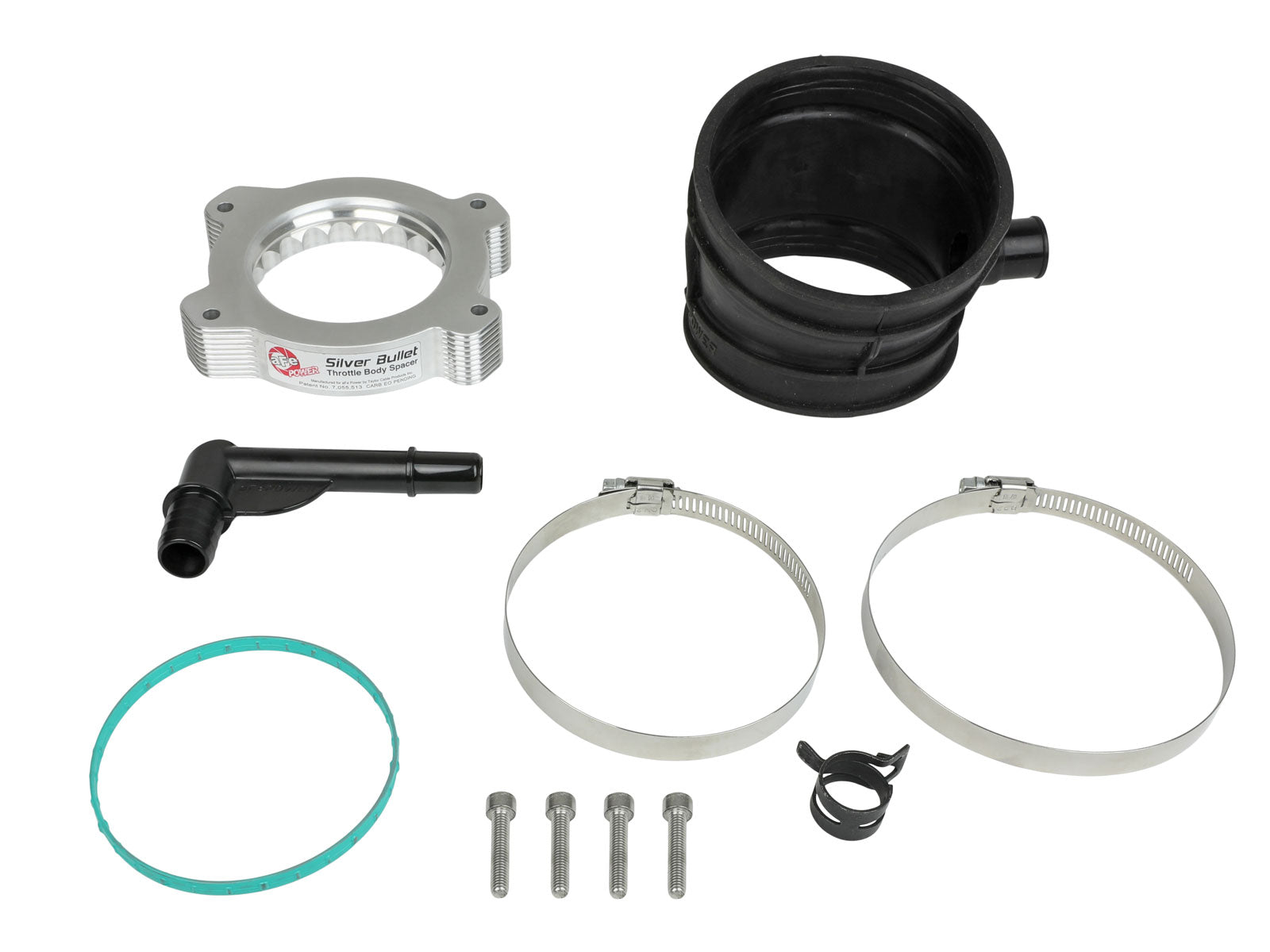 aFe Silver Bullet Aluminum Throttle Body Spacer | Corvette C8 2020 (46-34017)