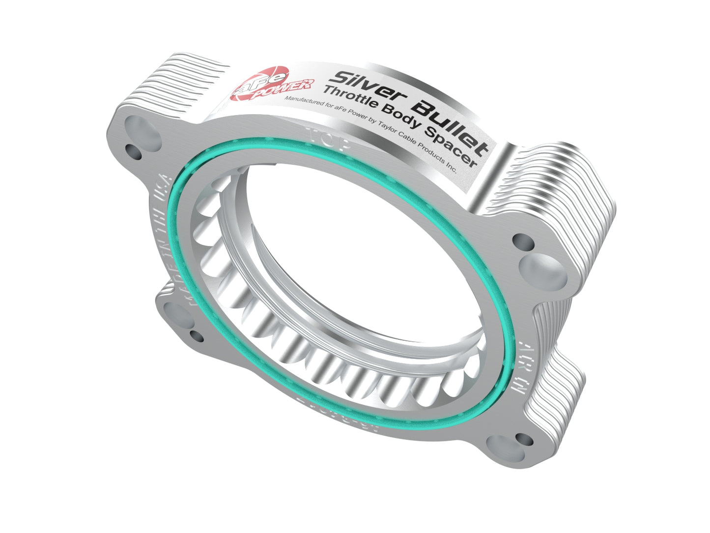 aFe Silver Bullet Aluminum Throttle Body Spacer | Corvette C8 2020 (46-34017)