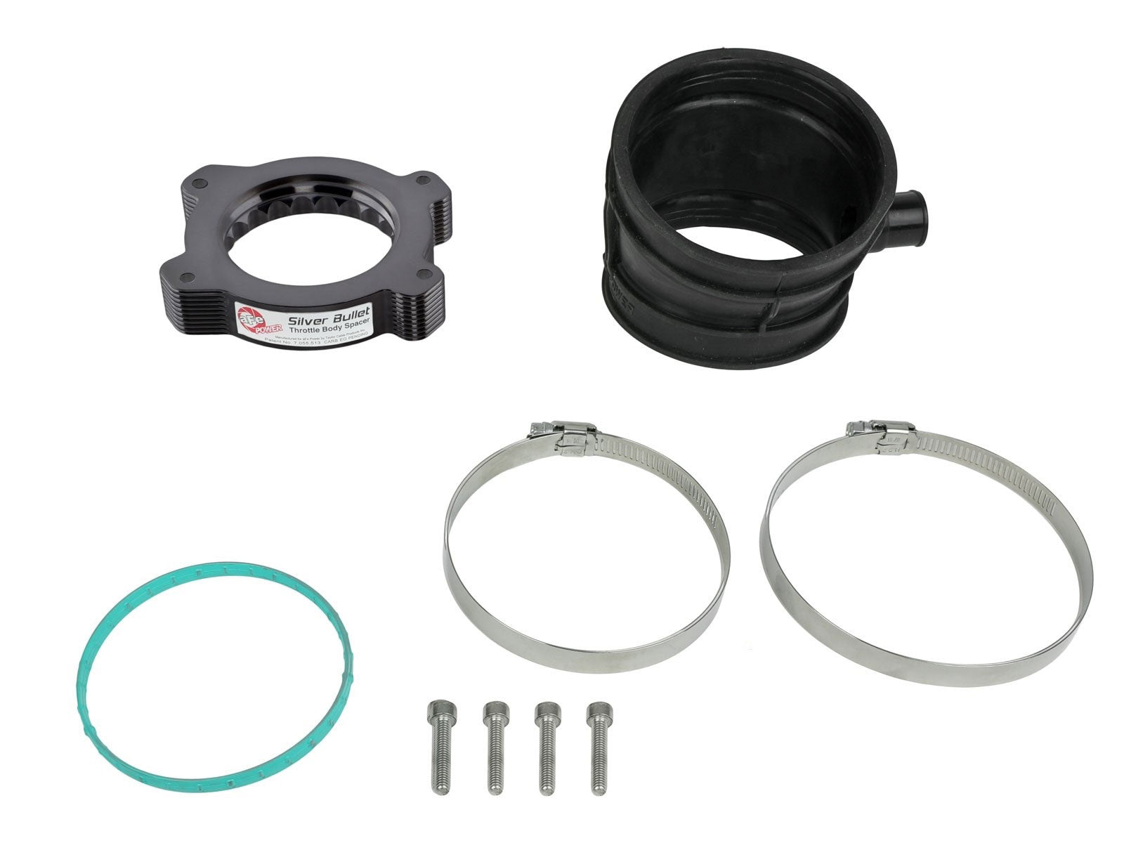 aFe Silver Bullet Aluminum Throttle Body Spacer | Corvette C8 2020+ (46-34023B)