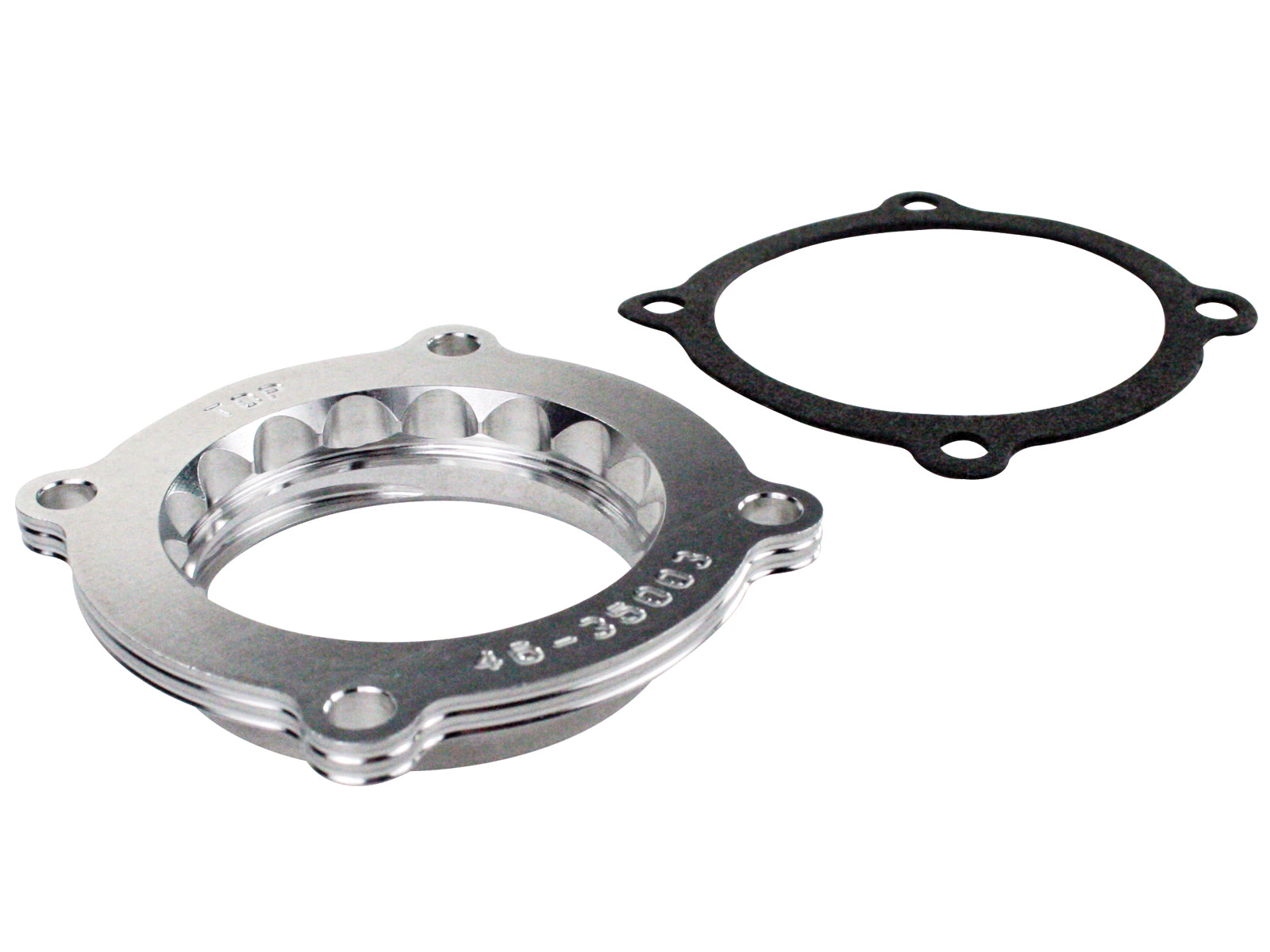 aFe Silver Bullet Throttle Body Spacer Kit | Jeep Wrangler JK (12-17) V6 3.6L (46-35003)