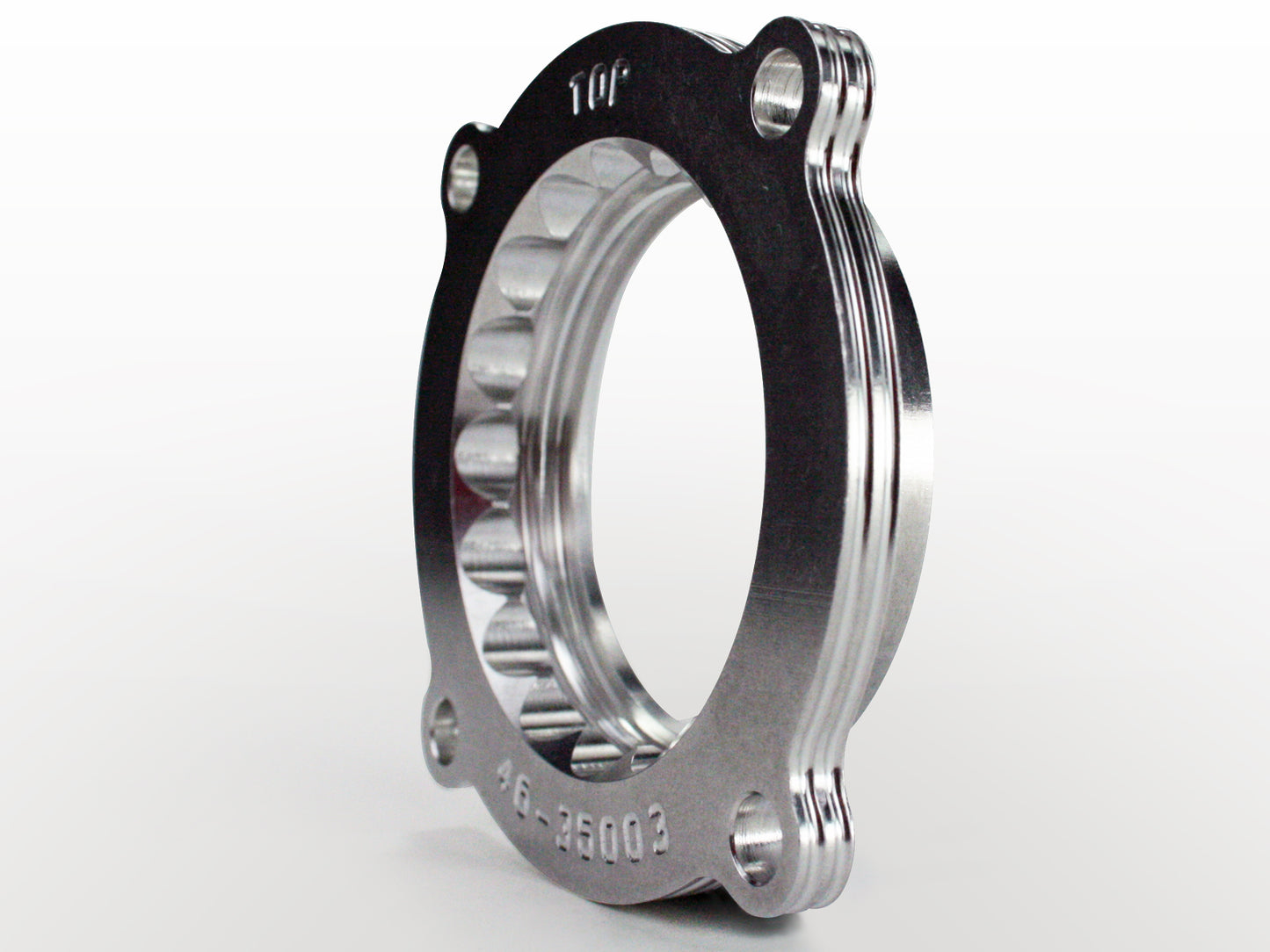 aFe Silver Bullet Throttle Body Spacer Kit | Jeep Wrangler JK (12-17) V6 3.6L (46-35003)