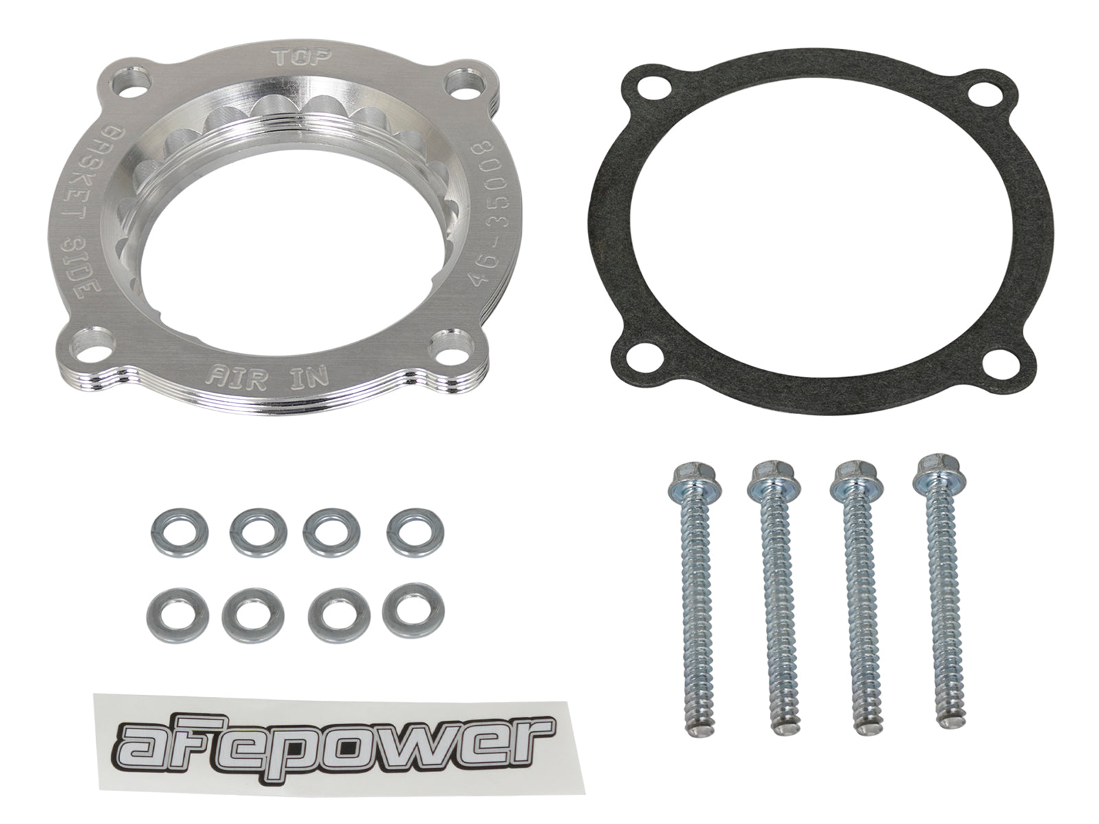 aFe Silver Bullet Throttle Body Spacer Kit | Jeep Wrangler JL V6 3.6L (18+) (46-35008)