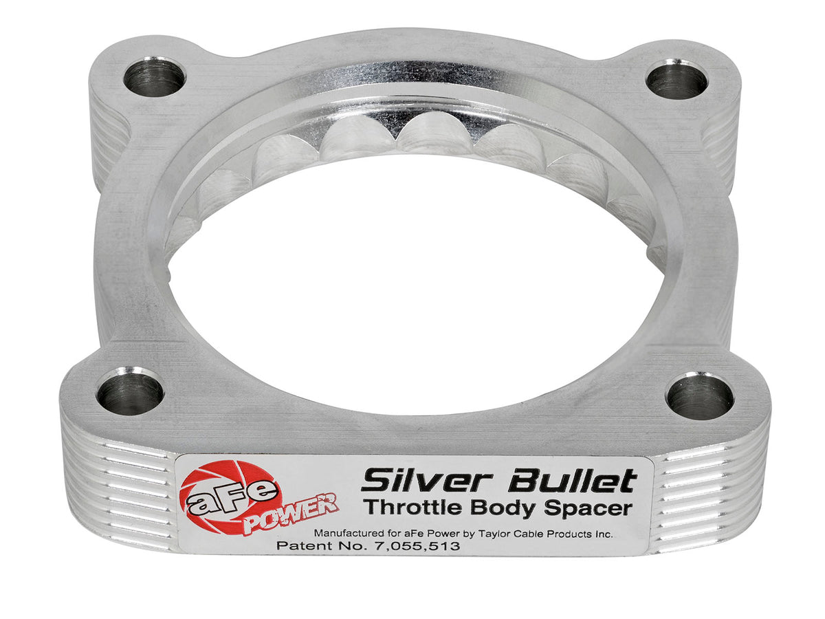 aFe Silver Bullet Throttle Body Spacer Kit | Nissan Patrol V8 5.6L (10-16) (46-36004)
