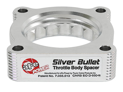 aFe Silver Bullet Throttle Body Spacer Kit | Toyota Tacoma V6-4.0L (05-11) (46-38002)