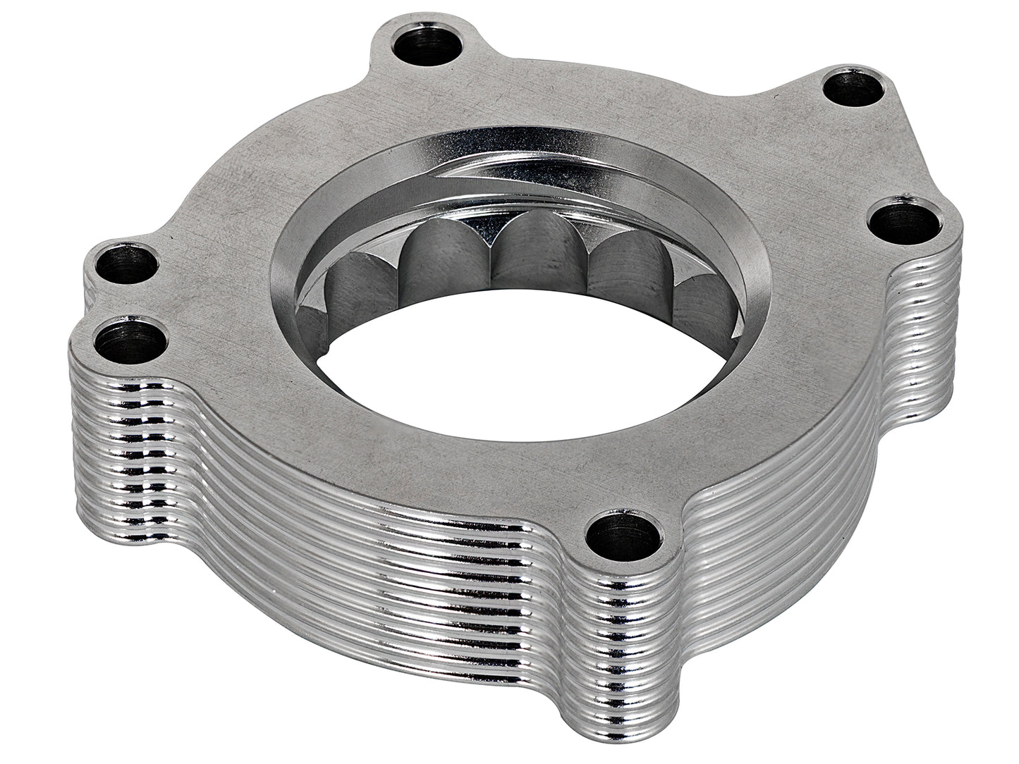 aFe Silver Bullet Throttle Body Spacer | Audi A4 (B8) 09-16 I4 2.0L Turbo (46-39002)