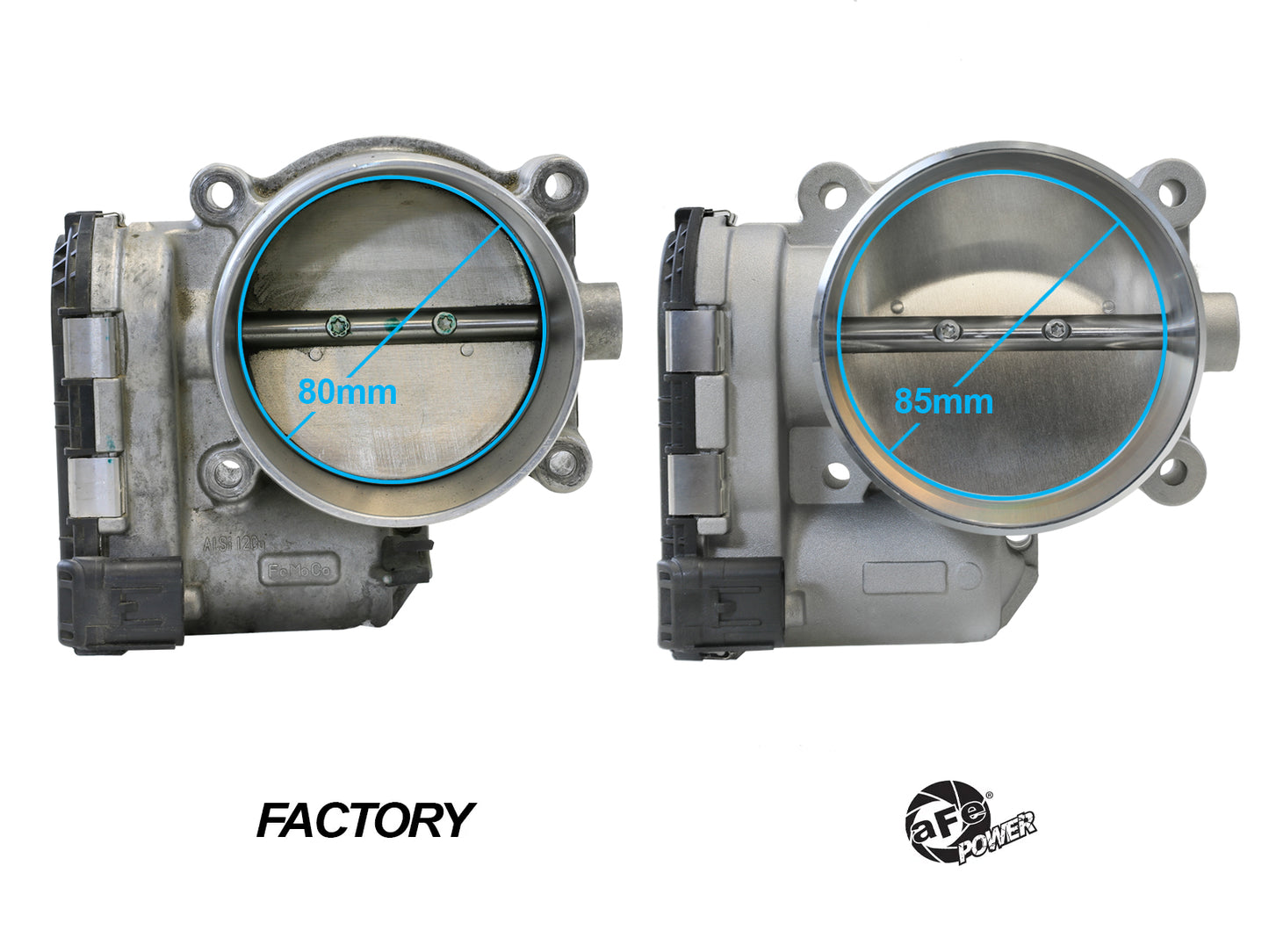 aFe Perf 85mm Throttle Body | Ford Mustang GT (11-16) (46-39113)