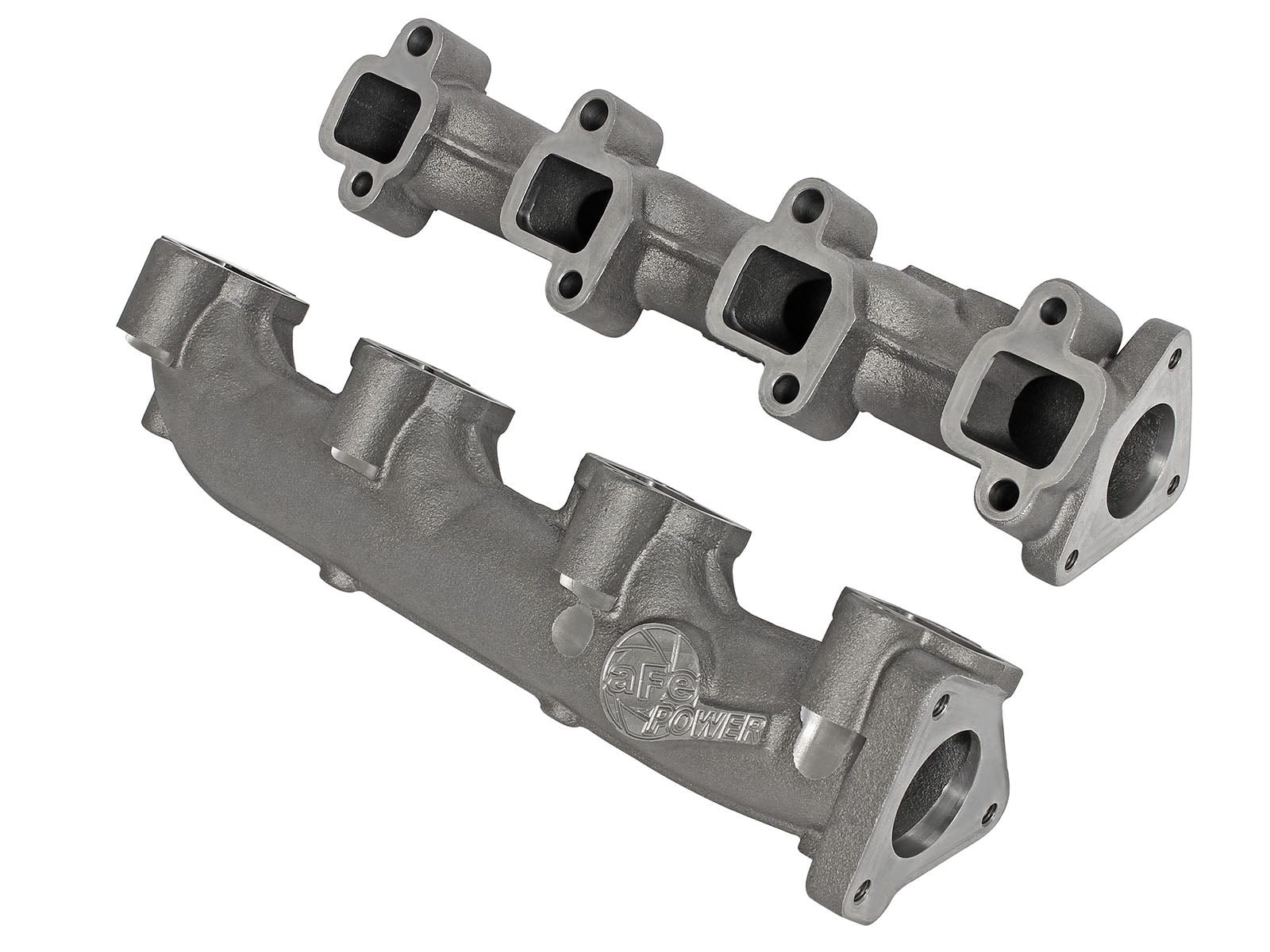 aFe BladeRunner Ported Ductile Iron Exhaust Manifold | GM Diesel Trucks V8-6.6L (01-16) (46-40024)