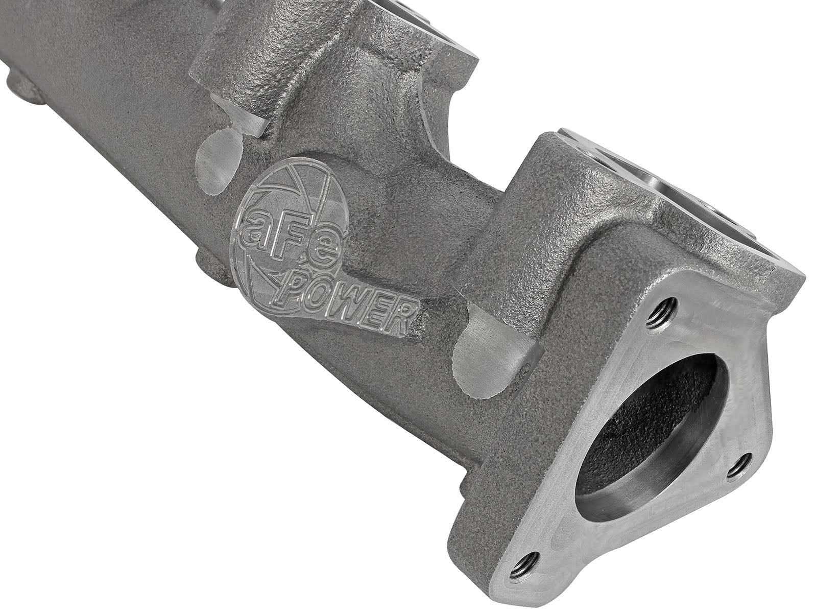 aFe BladeRunner Ported Ductile Iron Exhaust Manifold | GM Diesel Trucks V8-6.6L (01-16) (46-40024)