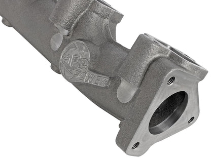 aFe BladeRunner Ported Ductile Iron Exhaust Manifold | GM Diesel Trucks V8-6.6L (01-16) (46-40024)