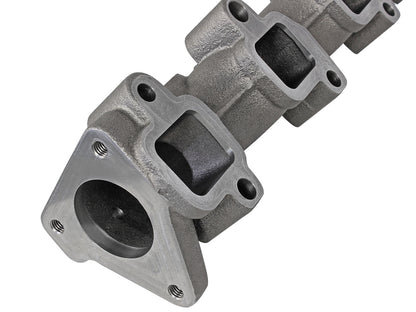 aFe BladeRunner Ported Ductile Iron Exhaust Manifold | GM Diesel Trucks V8-6.6L (01-16) (46-40024)