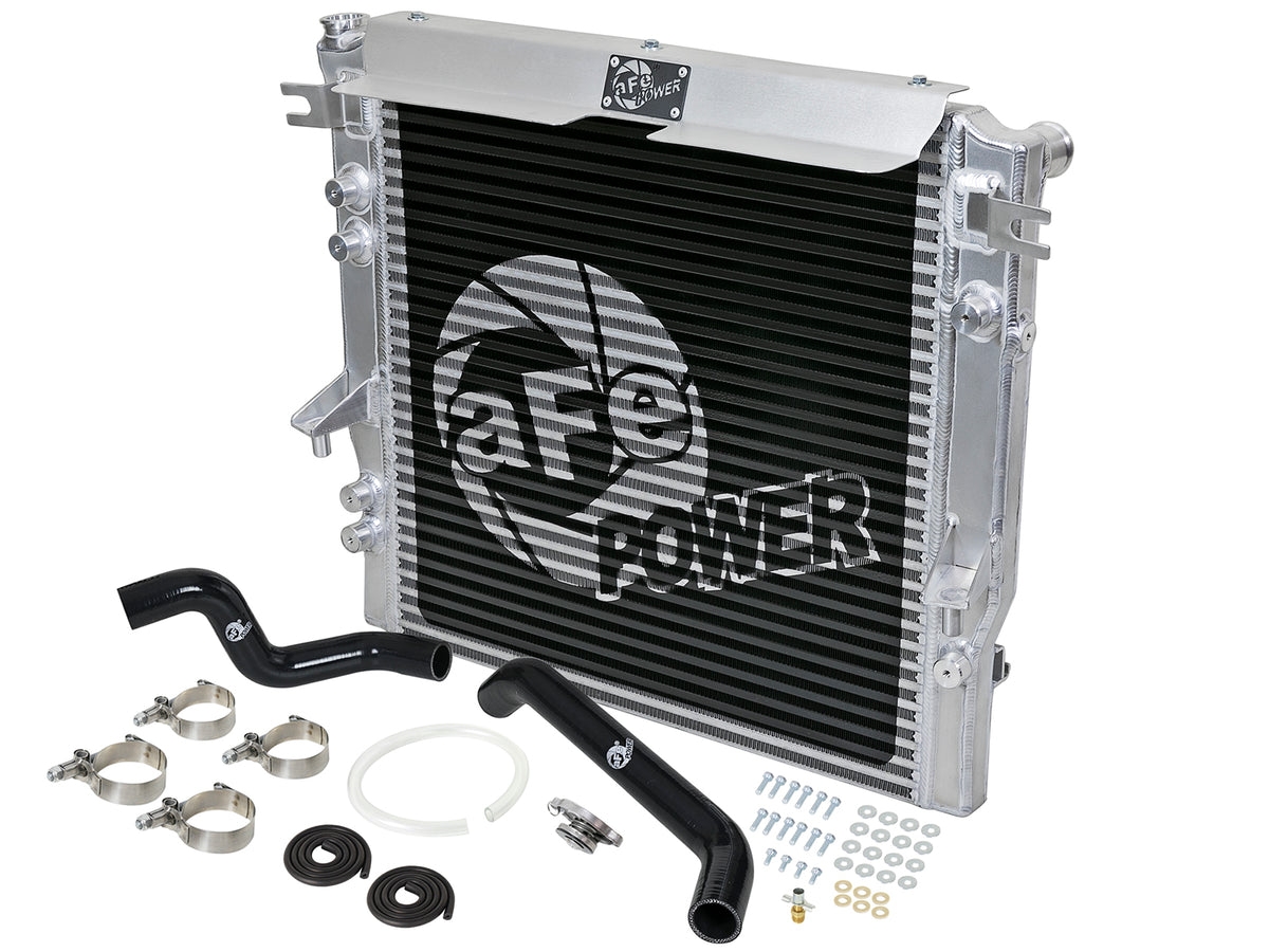 aFe GT Series Bar & Plate Radiator | Jeep Wrangler JK V6 3.8L (07-11) (46-50002-B)