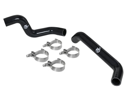 aFe BladeRunner Silicone Radiator Hose Kit w/ Black Hoses | Jeep Wrangler (07-11) (46-50004-B)