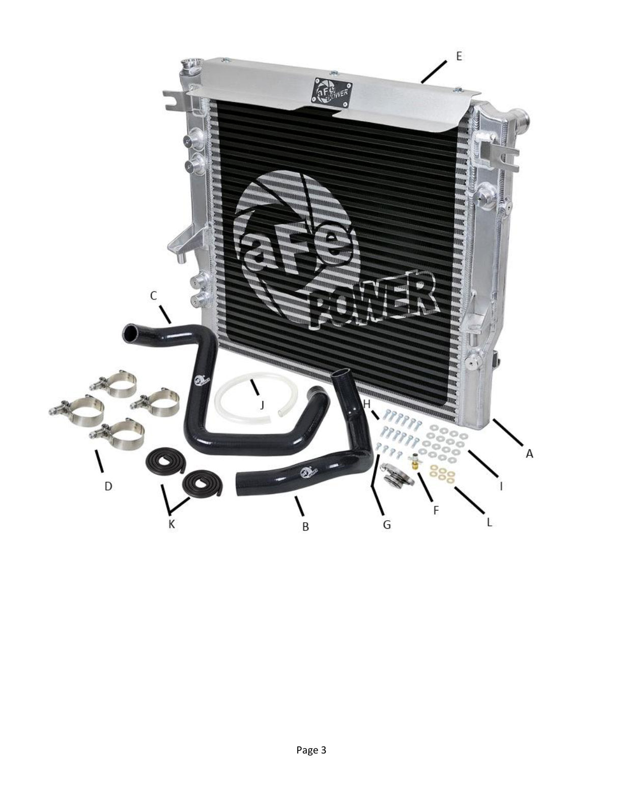 aFe BladeRunner GT Series Radiator | Jeep Wrangler JK (12-18) (46-50012-B)