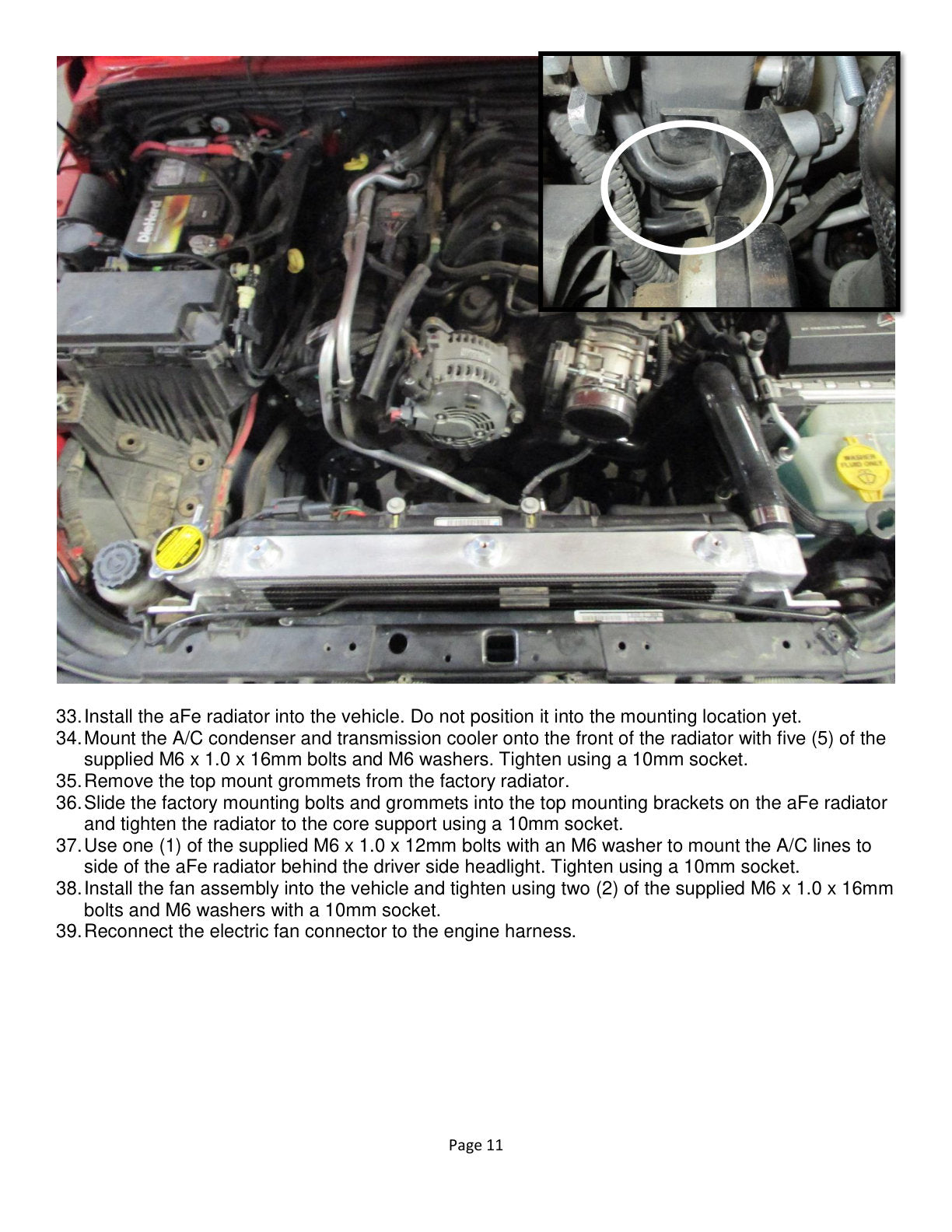 aFe BladeRunner GT Series Radiator | Jeep Wrangler JK (12-18) (46-50012-B)