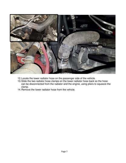 aFe BladeRunner Silicone Radiator Hose Kit | Jeep Wrangler (JK) V6 3.6L (12-18) (46-50014-B)