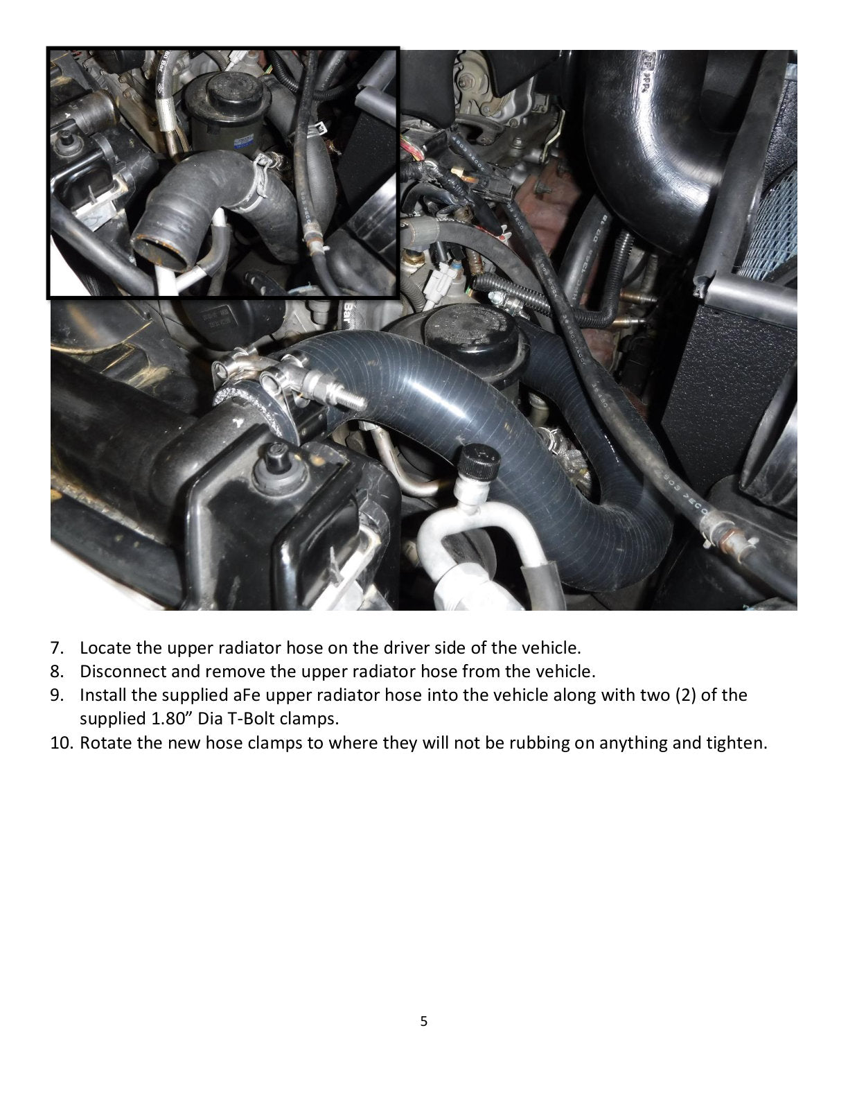 aFe BladeRunner Silicone Radiator Hose Kit | Nissan Patrol (Y61) L6-4.8L (01-19) (46-50024-B)