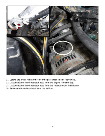 aFe BladeRunner Silicone Radiator Hose Kit | Nissan Patrol (Y61) L6-4.8L (01-19) (46-50024-B)
