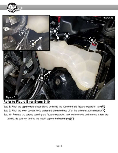 aFe BladeRunner GT Coolant Tank | Dodge Challenger/Charger 08-26 (46-51001)