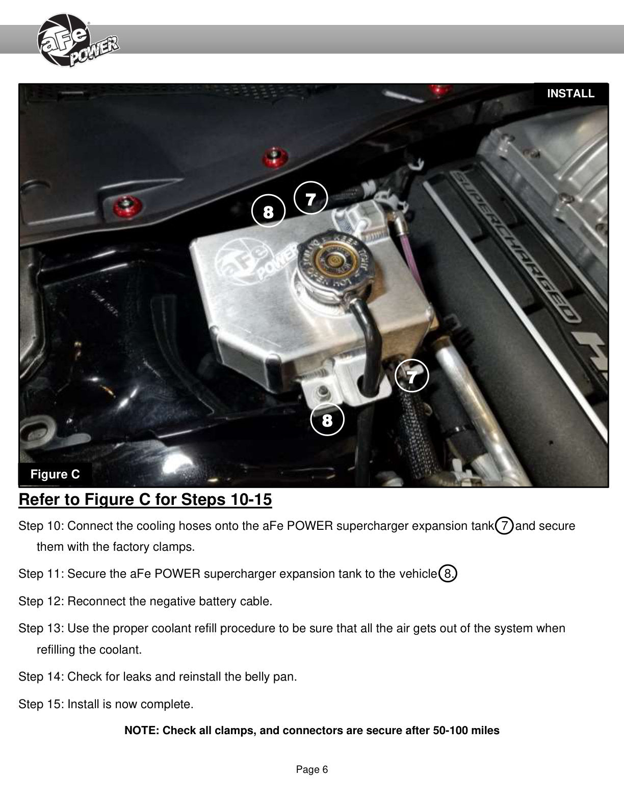 aFe BladeRunner GT Supercharger Coolant Tank | Dodge Challenger/Charger 08-26 (46-51002)