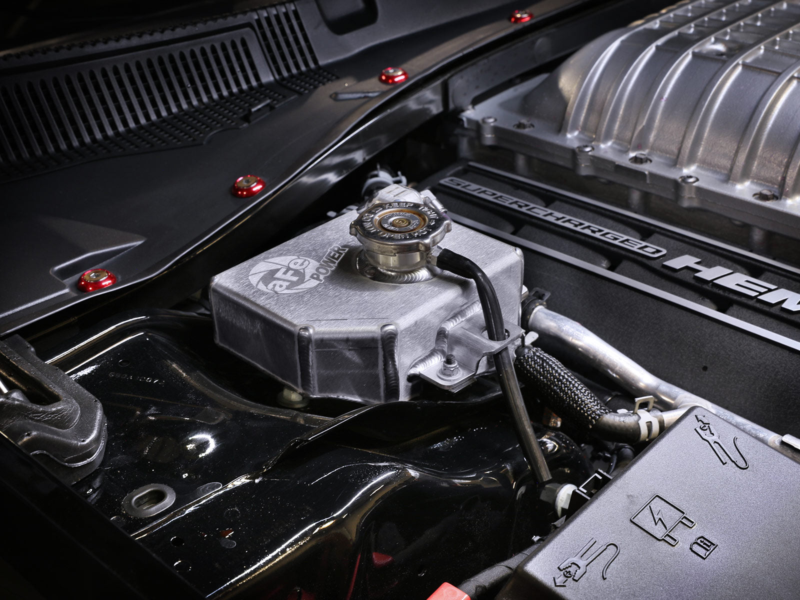 aFe BladeRunner GT Supercharger Coolant Tank | Dodge Challenger/Charger 08-26 (46-51002)