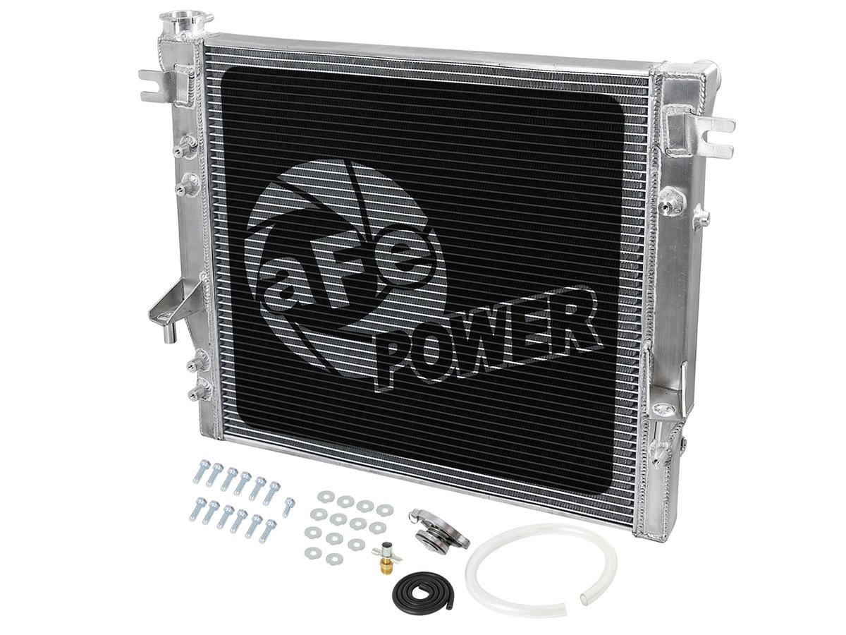 aFe BladeRunner Street Series Aluminum Radiator | Jeep Wrangler JK V6-3.6/3.8L (07-18) (46-52001)