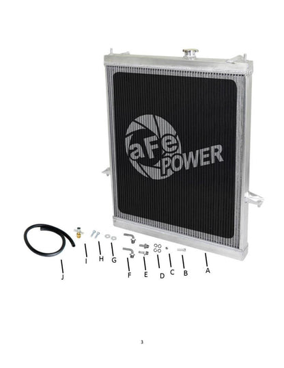 aFe BladeRunner Radiator | Nissan Patrol Y61 (01-19) (46-52021)
