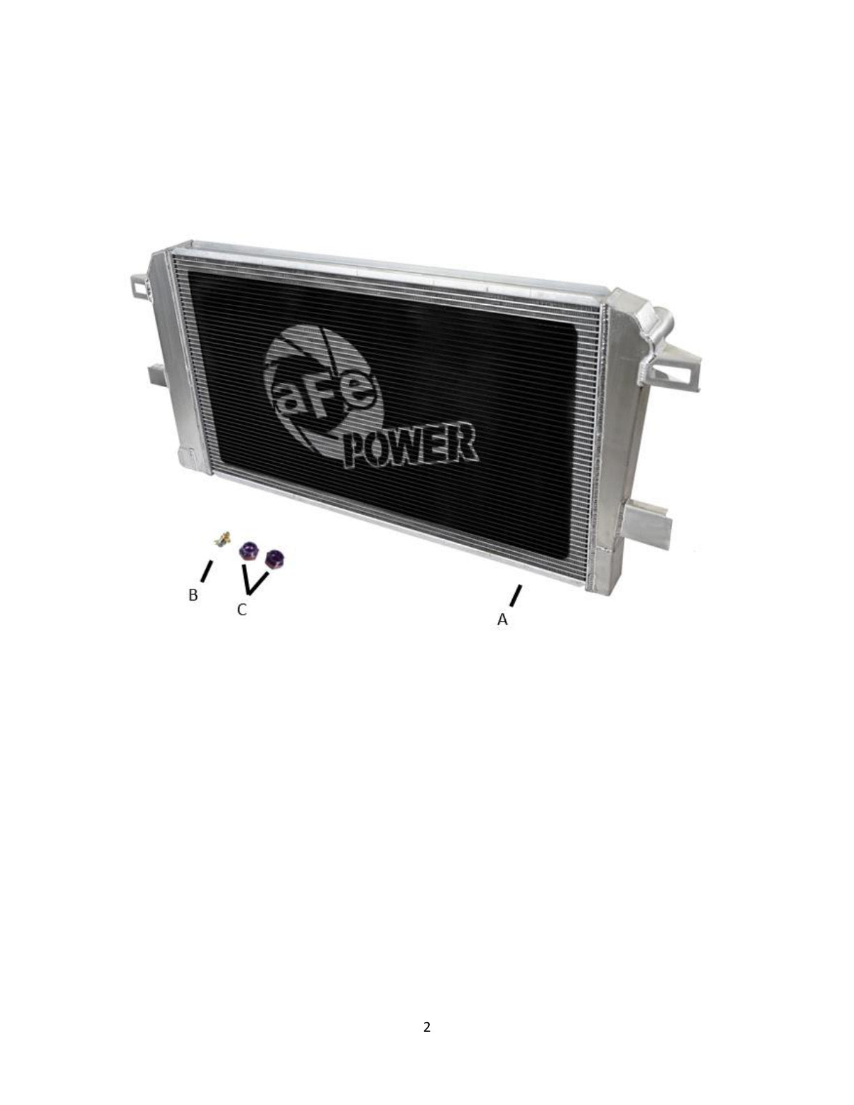 aFe Street Series Tube & Fin Radiator | GM Diesel Trucks 6.6L V8 (01-05) (46-52031)