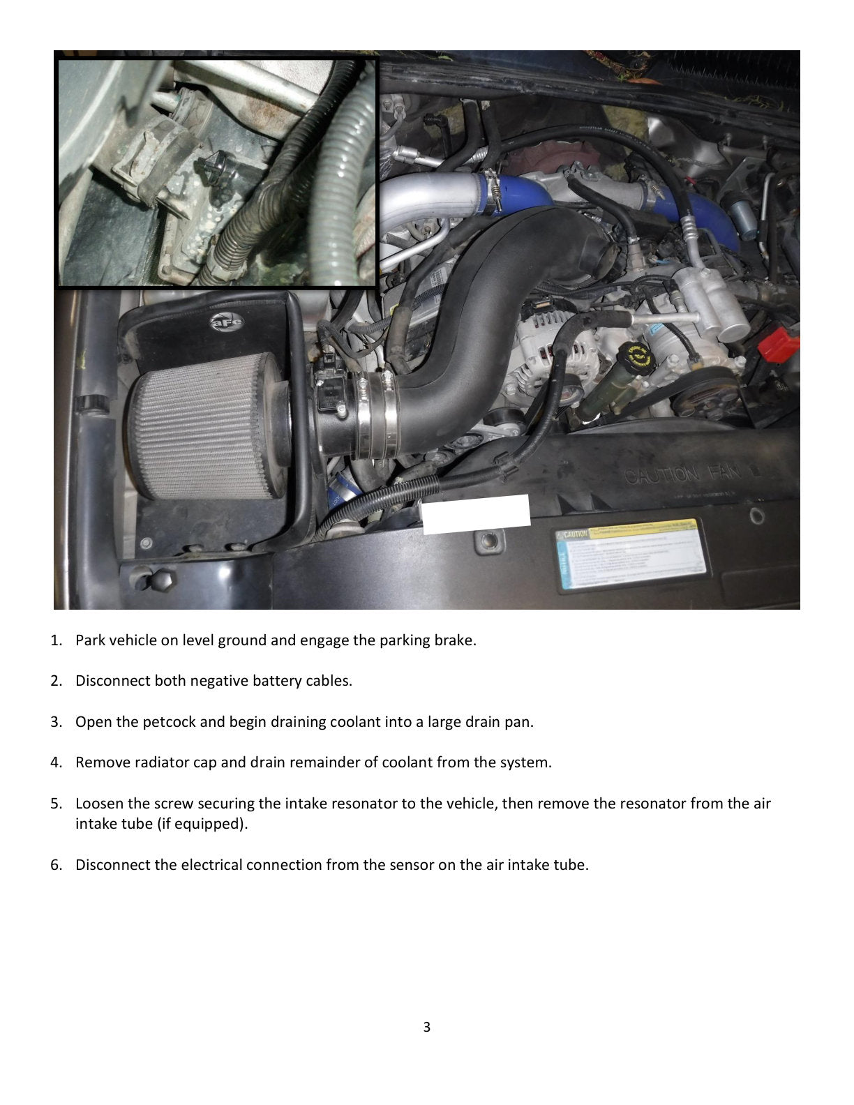 aFe Street Series Tube & Fin Radiator | GM Diesel Trucks 6.6L V8 (01-05) (46-52031)