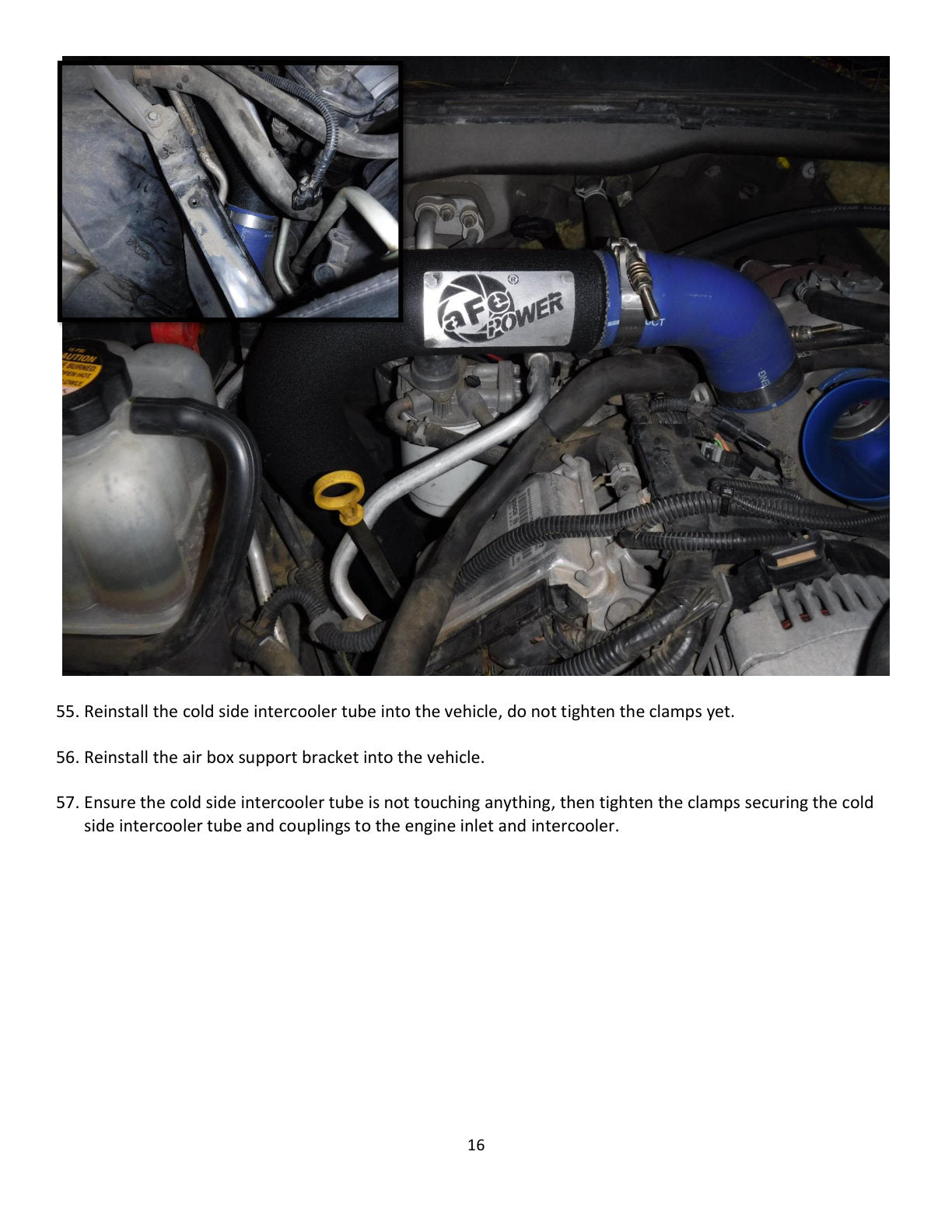 aFe Street Series Tube & Fin Radiator | GM Diesel Trucks 6.6L V8 (01-05) (46-52031)